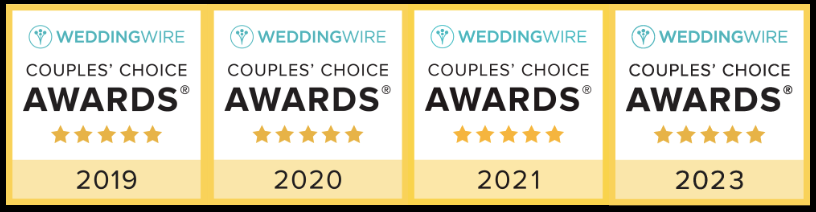 Book J Squared Wedding Wire Award Winners